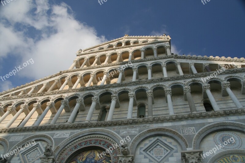 Pisa The Cathedral Italy Tuscany Architecture