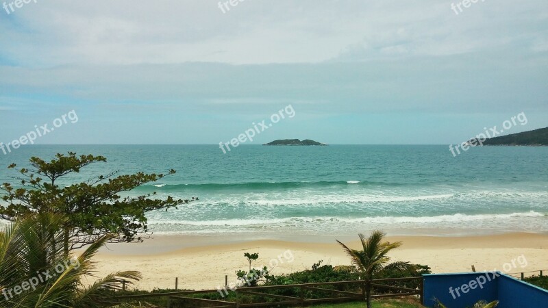 Beach Sand Island Florianópolis Mar