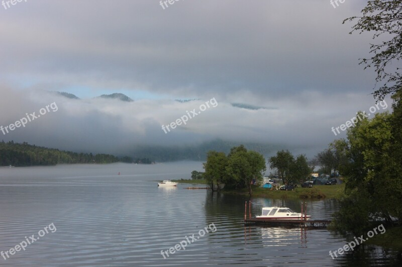 Altai Mountains Russia Boat Lake Teletskoye