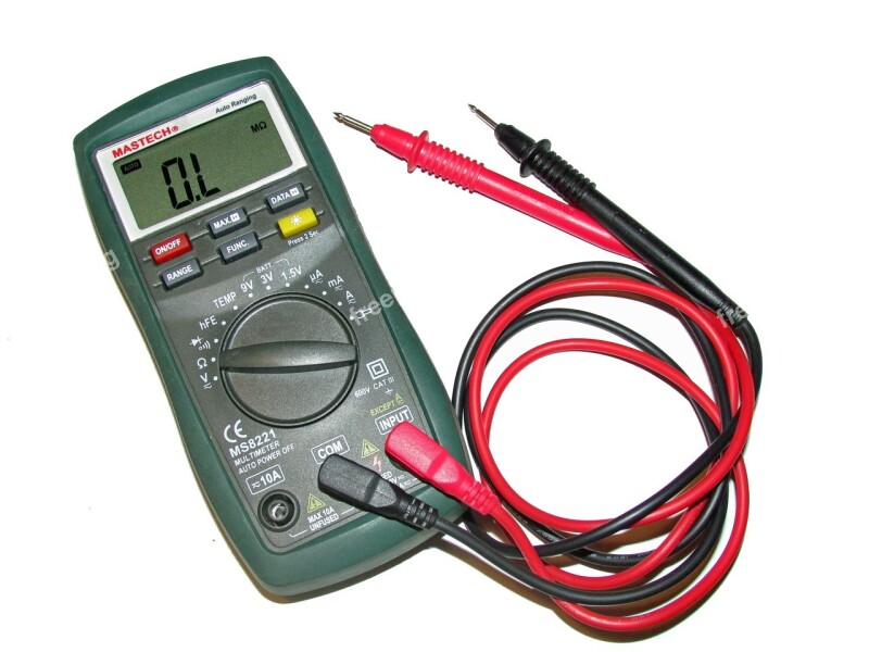 Multimeter Ohm Meter Voltmeter Vom Meter Ohm