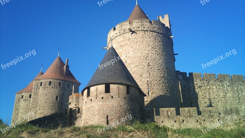 Carcassonne Castle Ancient Torrent Europe