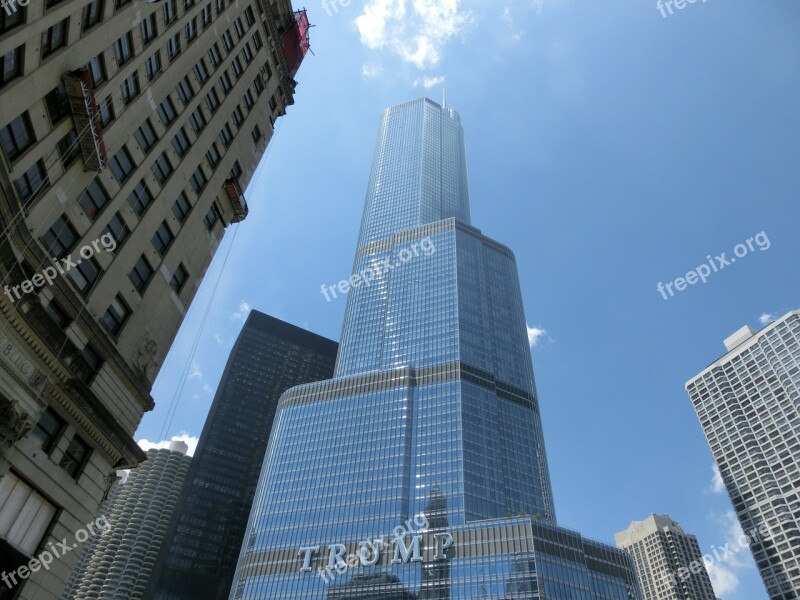 Chicago Trump Usa United States America