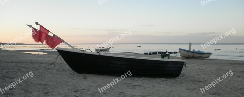 Fishing Boat Baltic Sea Beach Boat Coast Water