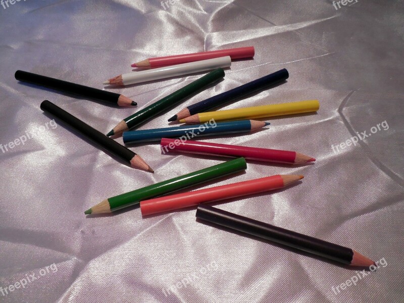 Pens Colorful Color Colour Pencils Crayons