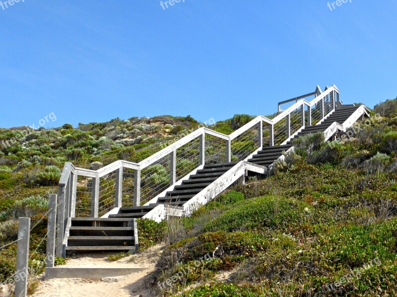 Stairway Climb Up Rise Climbing