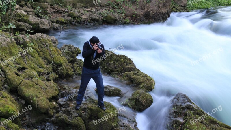 Photographer Landscape Nature Photography Waterfall