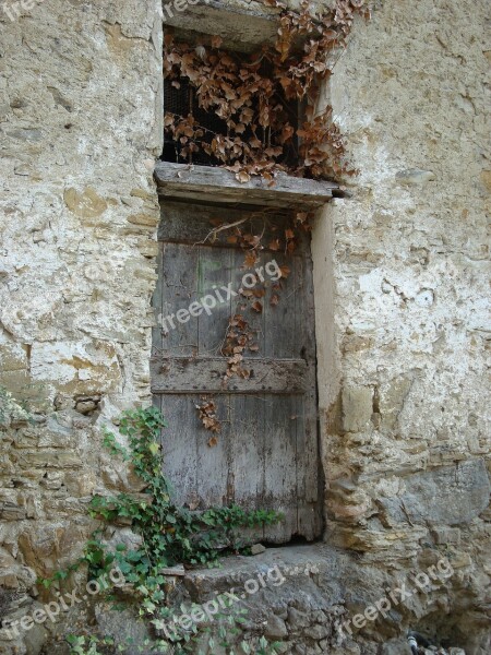 Doorway Door Architecture Wooden Old