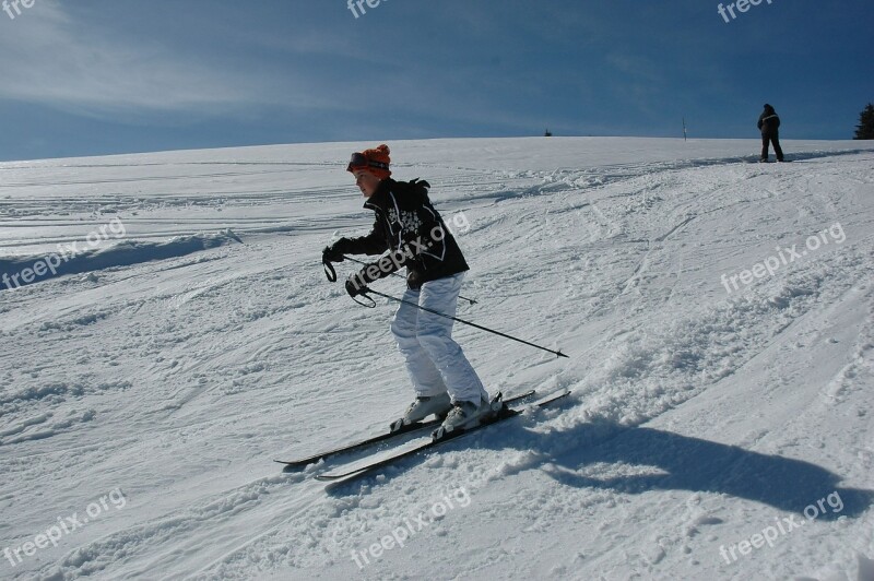 Ski Sky Winter Snow Mountain