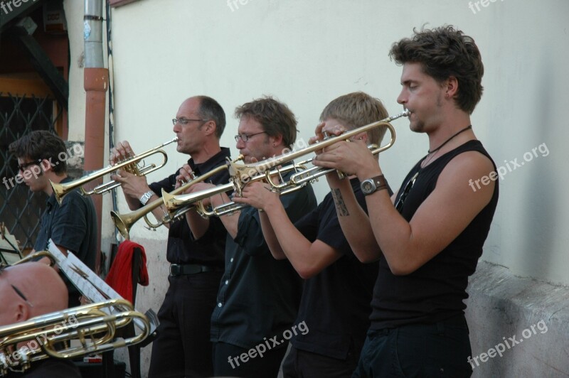 Jazz Fanfare Trumpet Musical Orchestra