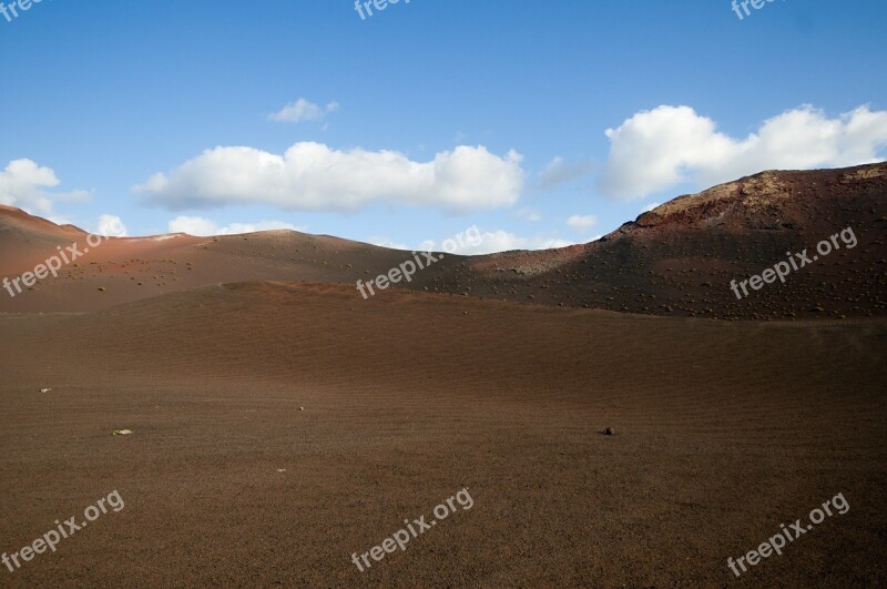 Lanzarote Canary Islands Spain Nature Volcanic