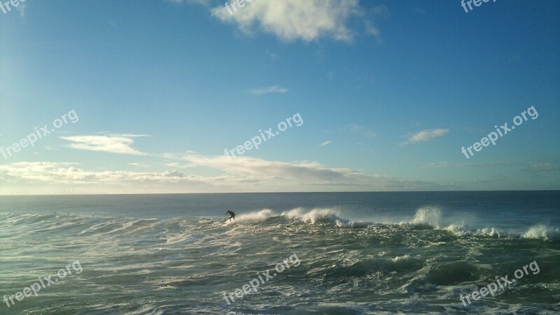 Surfing Waves Surfer Summer Sea