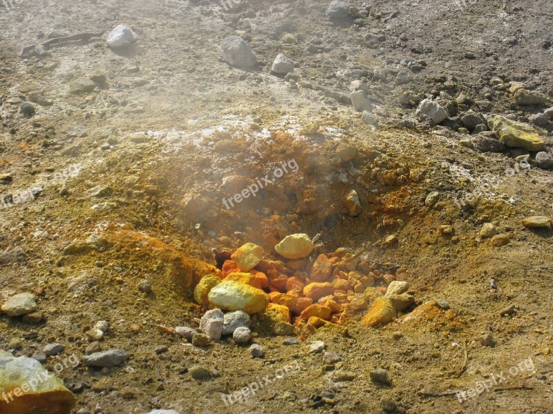 Solfatara Volcano Pozzuoli Free Photos