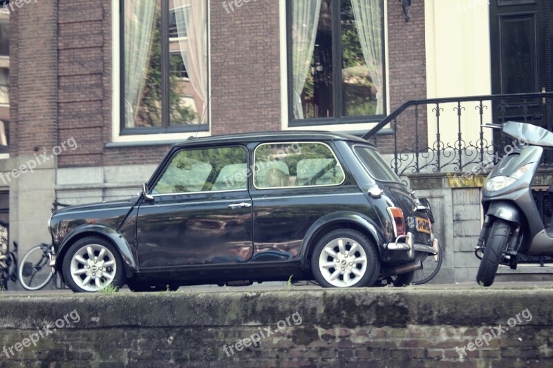 Auto Mini Amsterdam Holland City