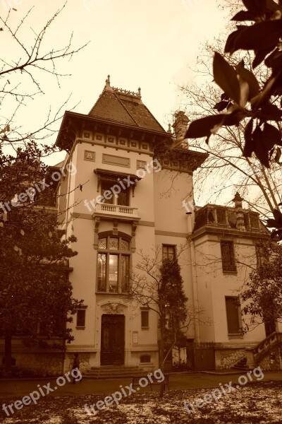 House Sepia Lyon Lumière Brothers Free Photos