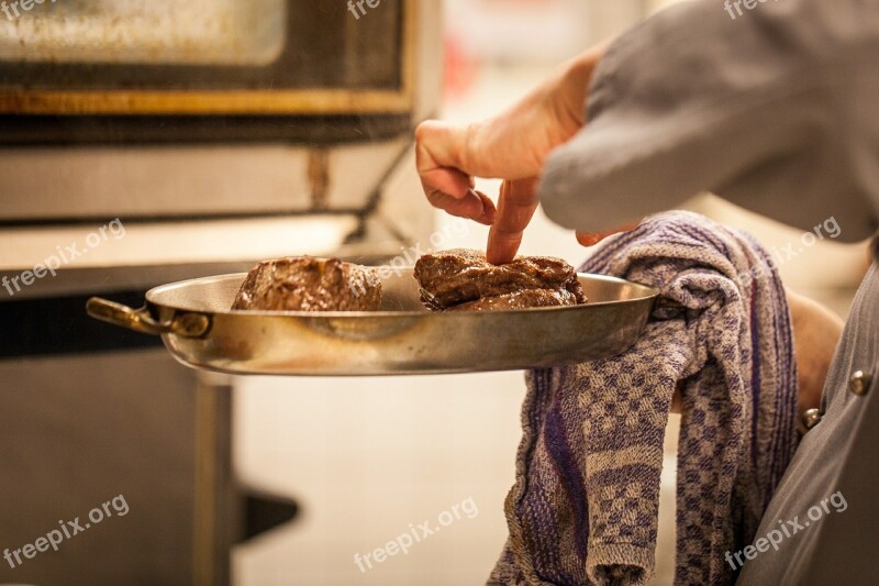 Meat Wreak Steak Fry Frying Pan