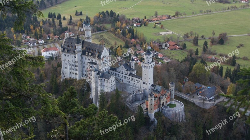 Neuschwanstein Castle Germany Castle Free Photos