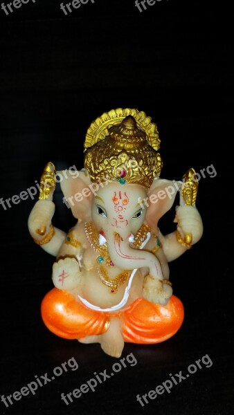 Ganesh Hindu Religion Hinduism Elephant