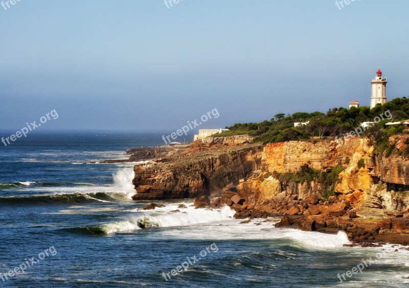 Cape Waves Ocean Sea Water