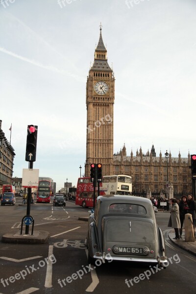 Big Ben London Clock England United Kingdom