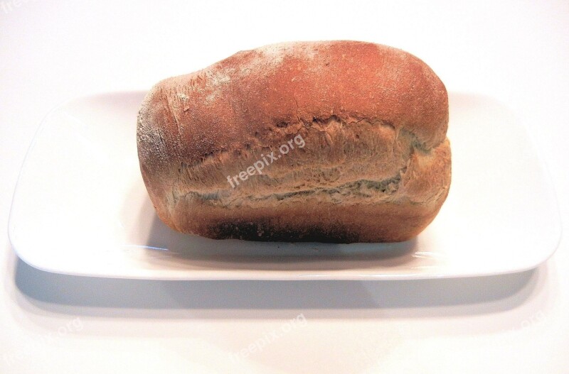 Mini Loaf White Bread Yeast Baked Free Photos