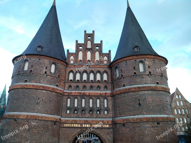 Lübeck Goal Landmark Hanseatic League Hanseatic City