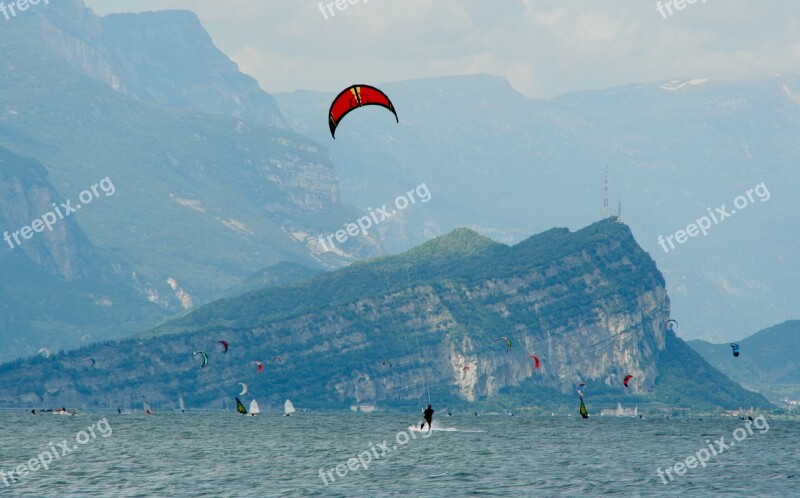 Kite Surfing Kitesurfer Sport Wind Kite