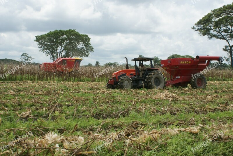 Mechanization Agricultural Field Free Photos