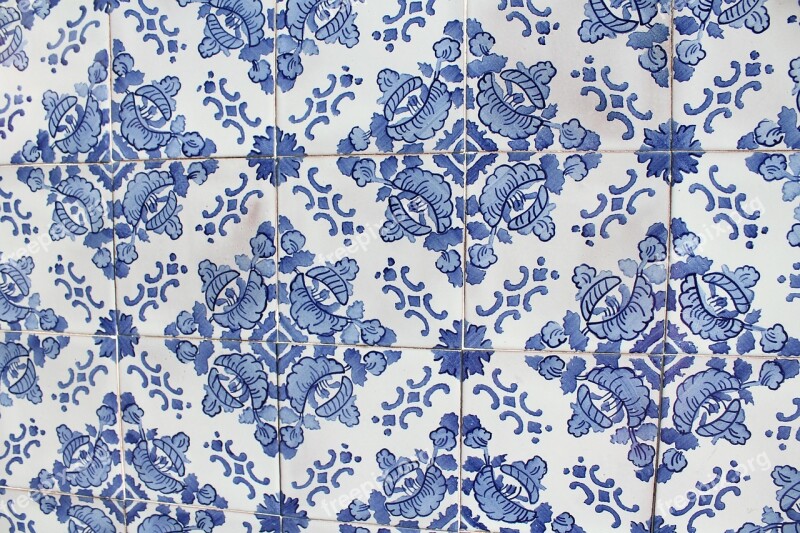 Tile Azulejos Blue Free Photos