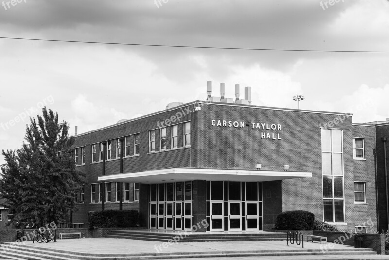 Carson Taylor University Education Black And White School