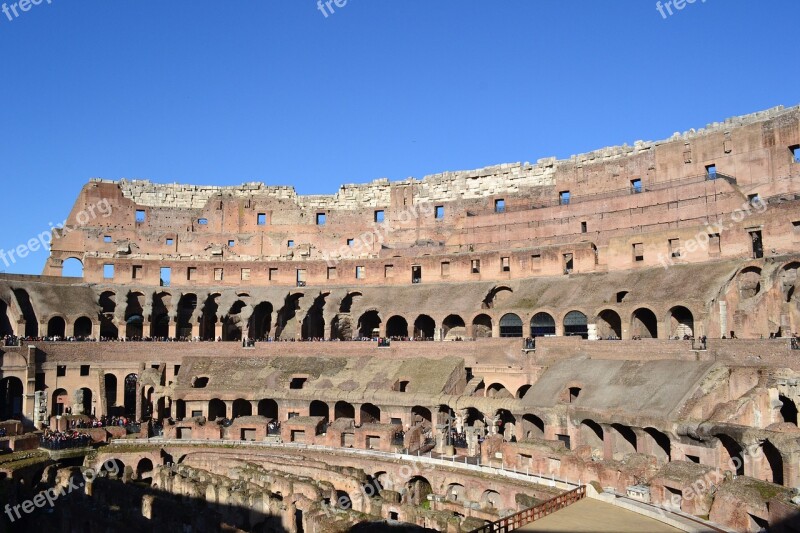 Coliseum Rome Italy Arena Antique