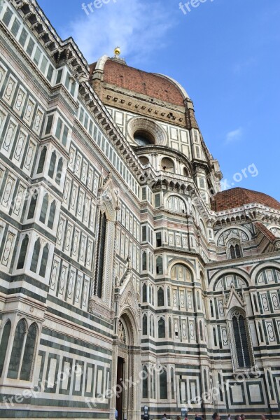 Dome Of Florence Florence Cathedral Italy Church