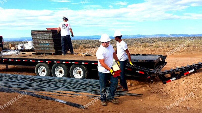 Workers Construction Worker Work Labor Heavy