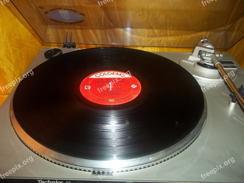 Record Album Music Turntable Rock