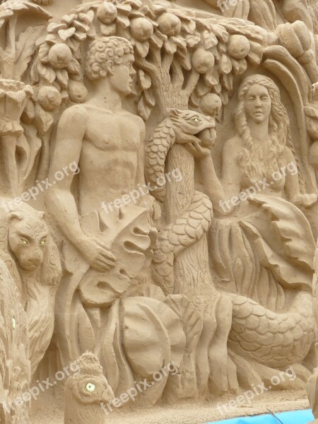 Moscow Russia Capital Sculpture Sand