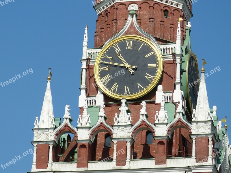 Kremlin Moscow Russia Capital Red Square