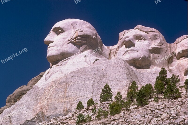 Mount Rushmore George Washington Thomas Jefferson Monument Presidents