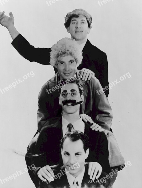 Marx Brothers Chico Harpo Groucho Zeppo