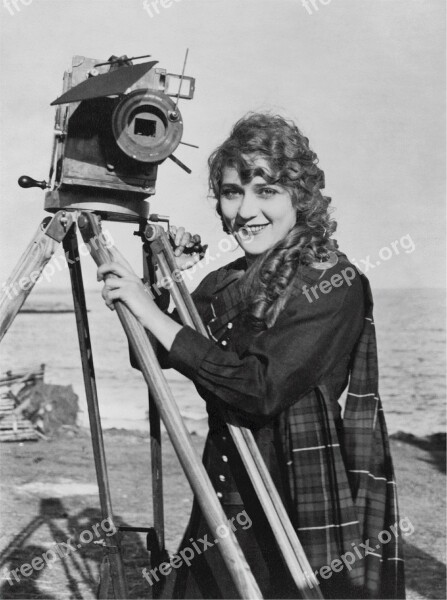 Mary Pickford Canadian American Actress Motion Pictures Films