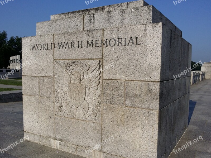 Monument World War Ii Memorial Dc Washington