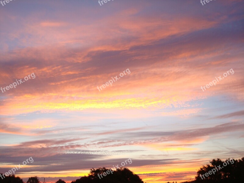 Clouds Sky Mood Covered Sky Sun