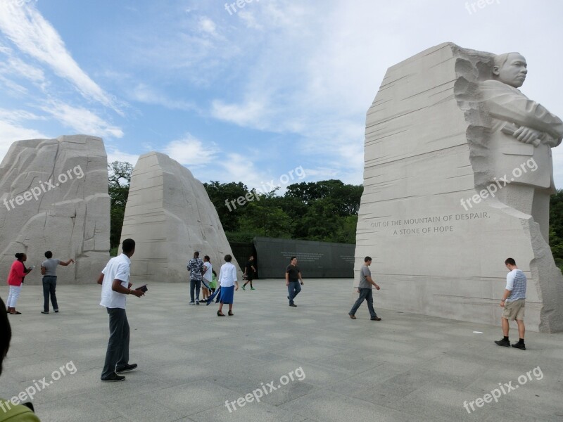 Martin Luther King Places Of Interest Monument Usa Washington