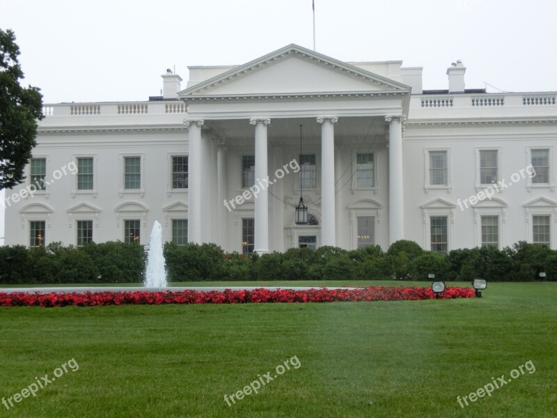 White House Usa United States America President