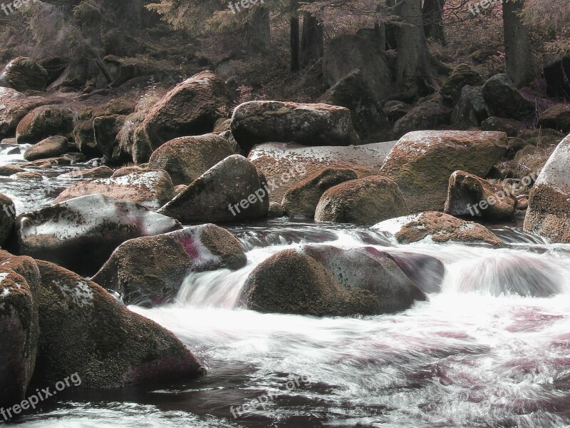 Stones River Nature Flowing Surface