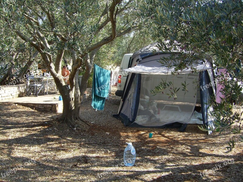 Tent Vacations Beach Camping Rest