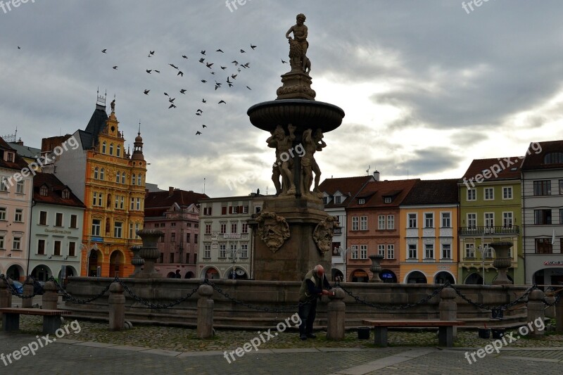 Budějovice City Bohemia South Bohemia Architecture