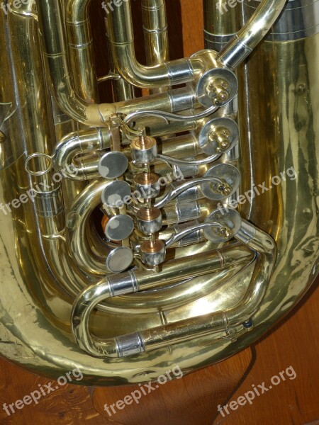 Tuba Valves Music Instrument Musical Instrument