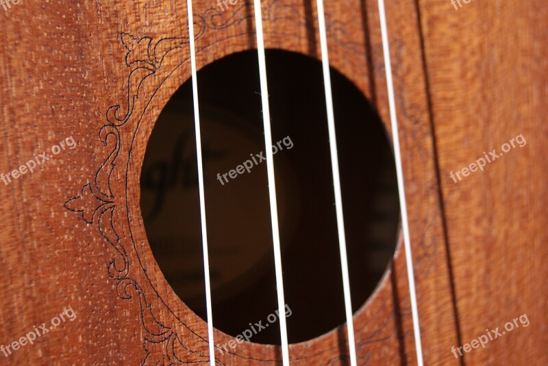 Strings Ukulele Music Hollow Wood