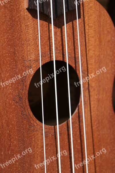 Strings Ukulele Music Hollow Wood