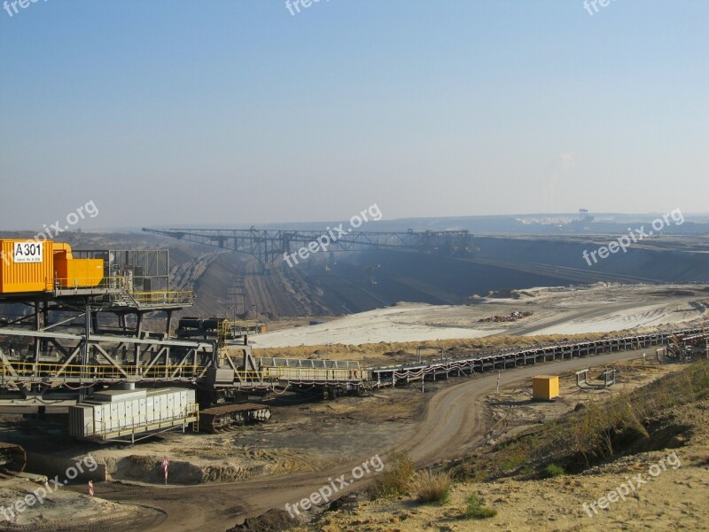 Open Pit Mining Brown Coal Multi-bucket Removal Energy