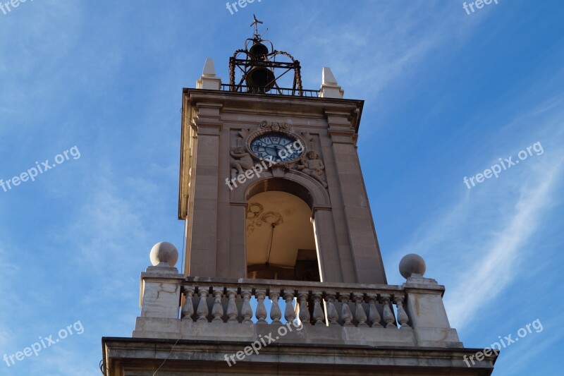 Bell Tower Sky Blue Architecture Monument